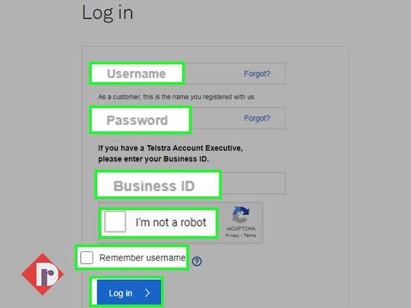 Enter Username, Password, check the box titled–‘I’m not a robot,’ tick-mark the ‘Remember Username’ box and hit the ‘Log-in’ button