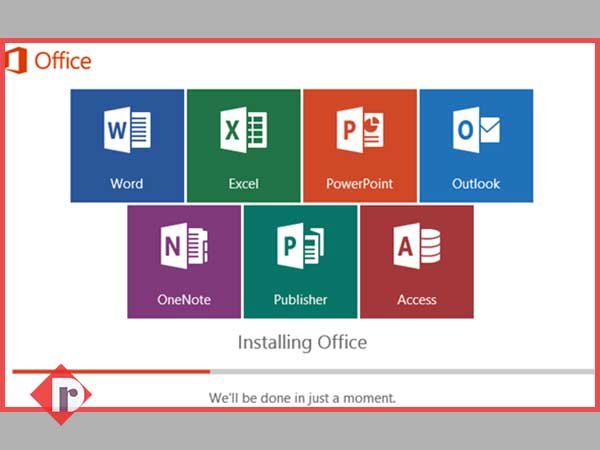 Begin the installation of Microsoft Office