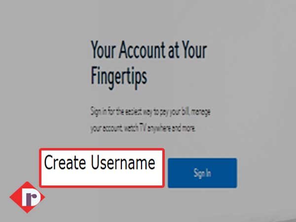 Choose the ‘Create a Username’ option