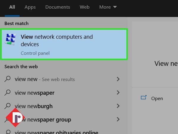  Click on the ‘Network Connections’ to open the ‘Network and Sharing Center’ window