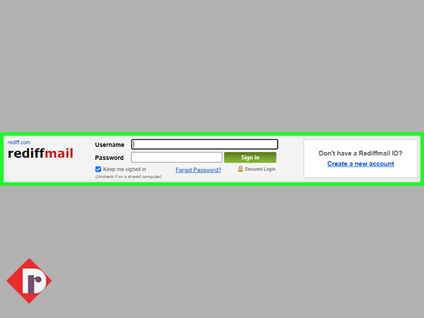 rediffmail login