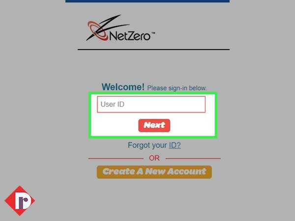 Enter your User ID and click on the Next button.