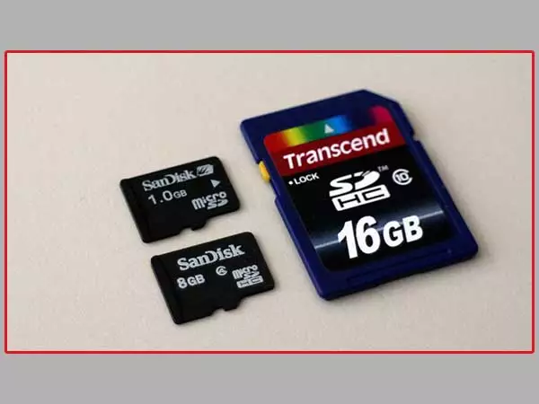  MicroSD cards can be used in camera and drones 