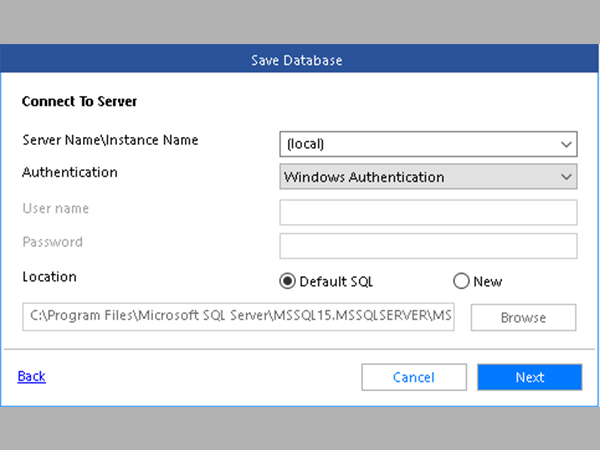 save-database