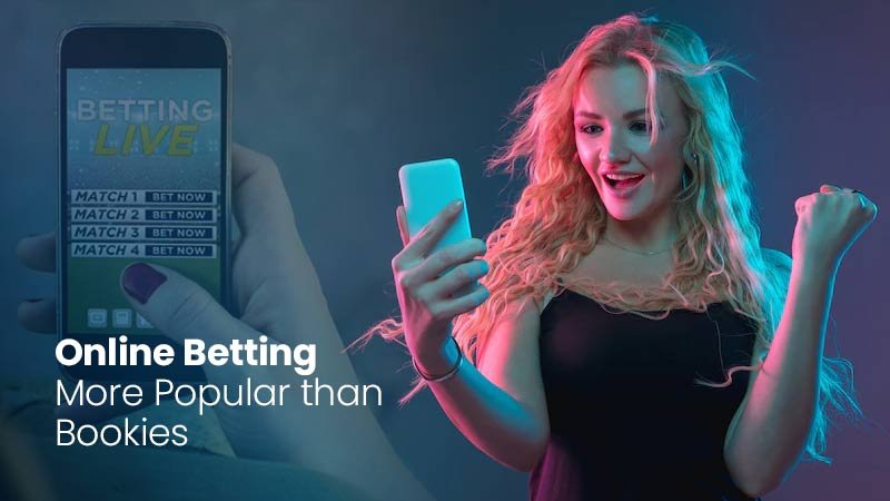 Why Online Betting is Now so Much More Popular than Using Bookies?