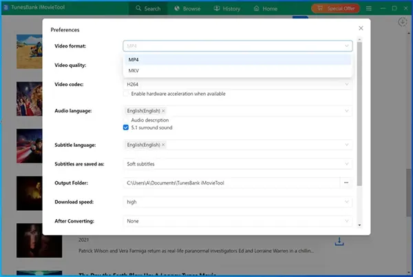 Configure Download